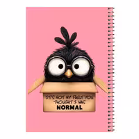 دفتر مشق 80 برگ اس جی مدل جوجه و جعبه