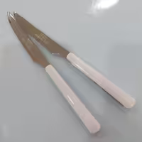 چاقو میوه خوری MTG مدل مادرید، کد 1480، رنگ سفید، بسته 12 عددی