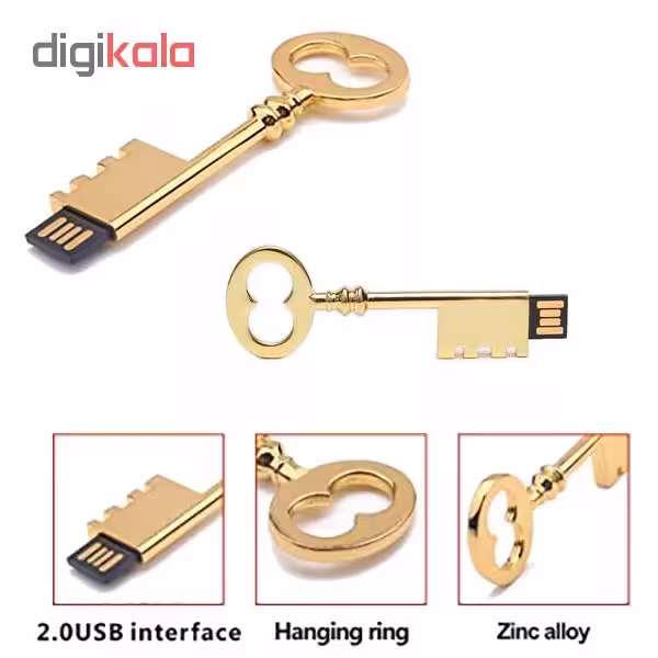 فلش مموری طرح کلید مدل UM-017 ظرفیت 32 گیگابایت