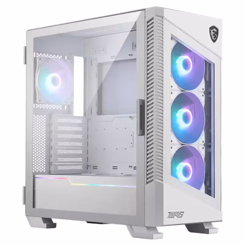 کیس کامپیوتر گیمینگ ام اس آی مدل MPG VELOX 100R White