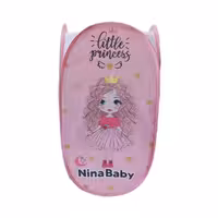 سبد اسباب بازی نینا بی بی مدل دختر مو فرفری کد 10