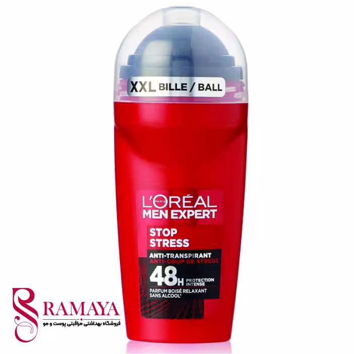 مام رول ضد تعریق مردانه لورال مدل L’oréal Paris Men Expert Stop Stress
