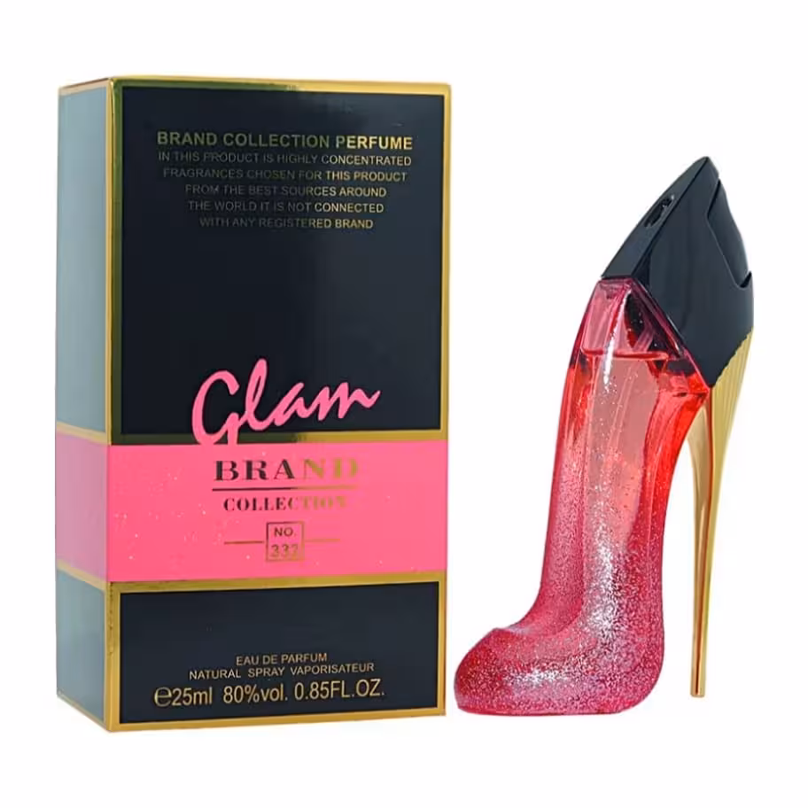 عطر جیبی حجم 25 میل شماره 332 کارولینا هررا گودگرل وری گلد گلم برند کالکشن - Brand Collection