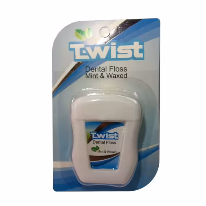 نخ دندان تویست مدل Mint And Waxed