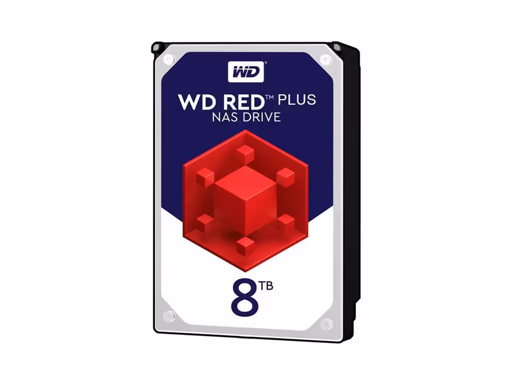 هارد دیسک اینترنال وسترن دیجیتال قرمز Red Plus ظرفیت 8 ترابایت