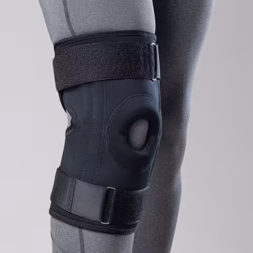 زانوبند طبی چهار فنره نئوپرن ماناطب سایز XL