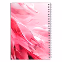 دفتر مشق برگ صورتی