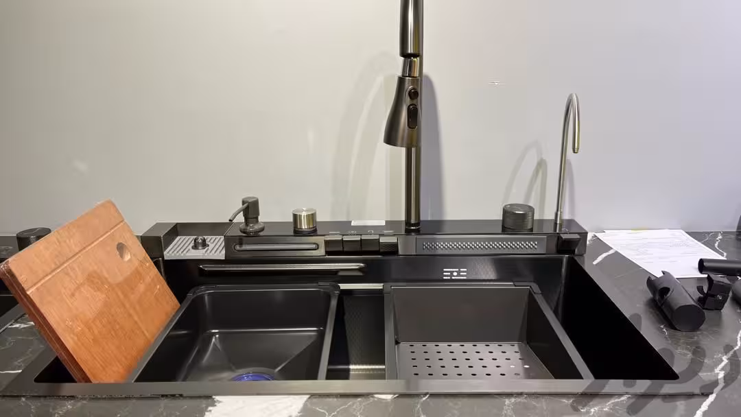 سینک آبشاری پیانویی 5 کلید هایشینگ