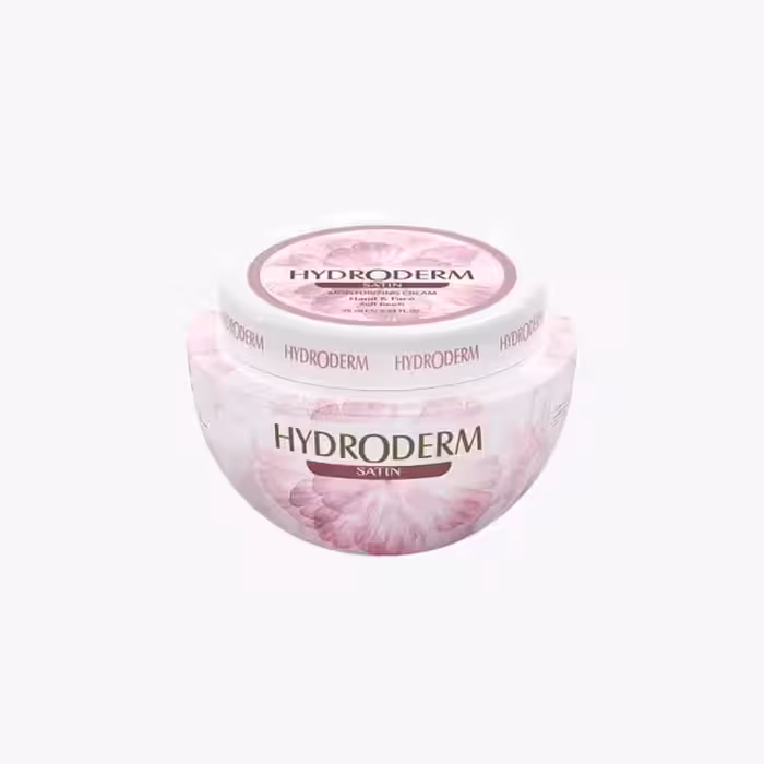 کرم مرطوب کننده دست و صورت هیدرودرم مدل ساتین 150 میل