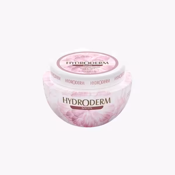 کرم مرطوب کننده دست و صورت هیدرودرم مدل ساتین 150 میل