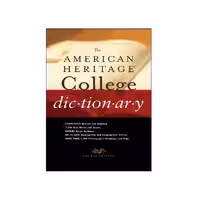 The American Heritage College Dictionary Fourth Edition