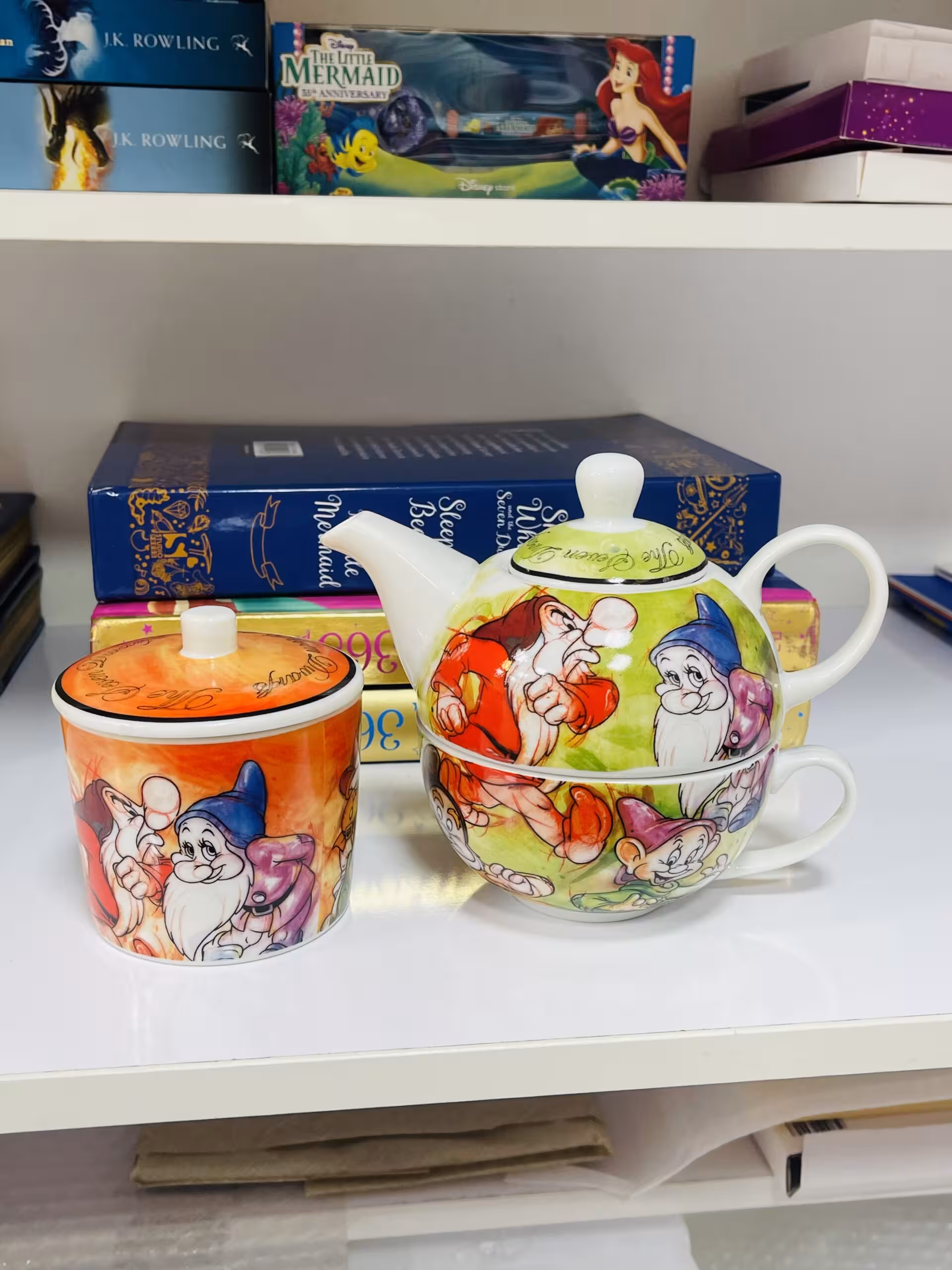 قوری فنجان و شکر ریز هفت کوتوله دیزنی