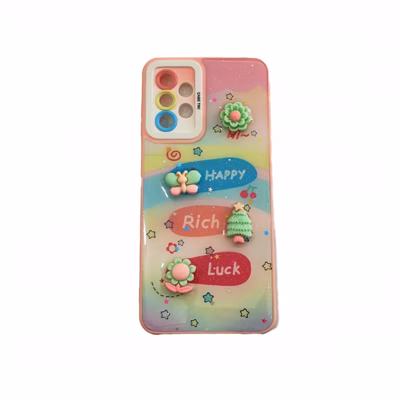 قاب گوشی سامسونگ A13 4G عروسکی برجسته زنانه-دخترانه