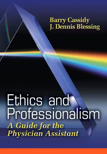 خرید و دانلود نسخه کامل کتاب Ethics And Professionalism: A Guide for the Physician Assistant