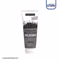 ماسک لایه بردار و سم زدای نمک سیاه هاوایی فریمن 175میل _ Freeman Hawaiian Black Salt