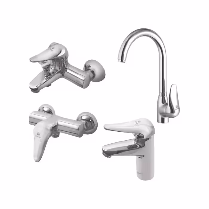 ست شیرآلات شیبه مدل آفتاب