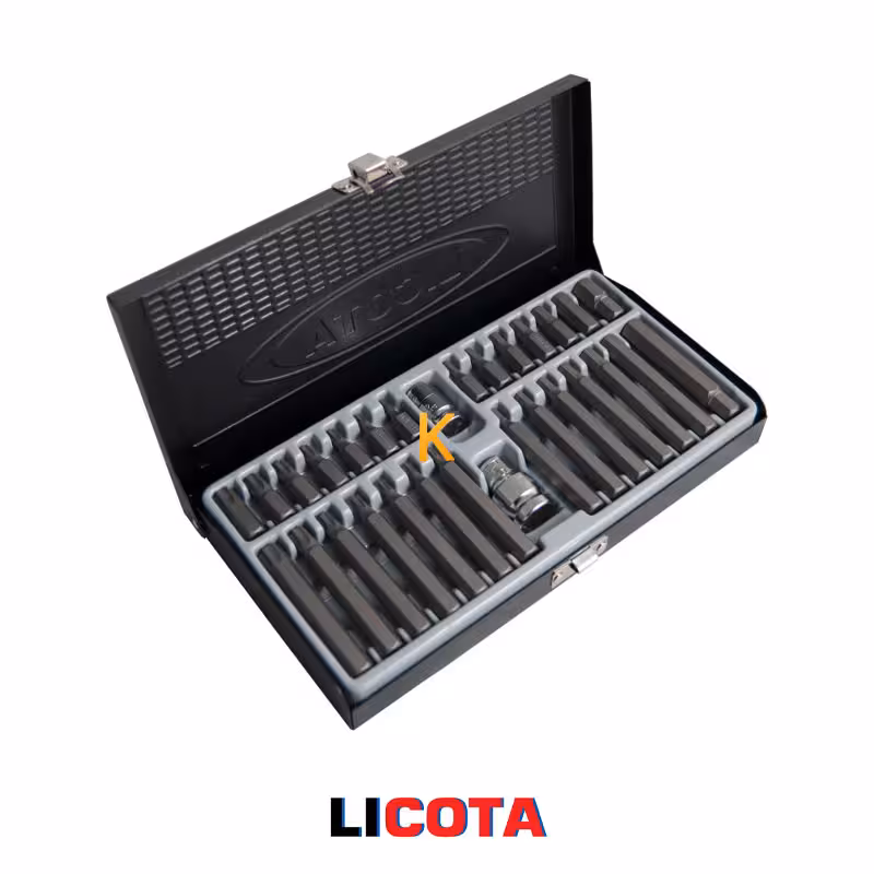 مجموعه 30 عددی بیت ترکس و بکس مدل ABS-80009 لیکوتا