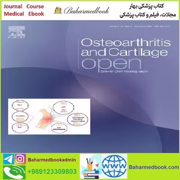 Osteoarthritis and Cartilage Open Volume 5 Issues 1 to Issue 4