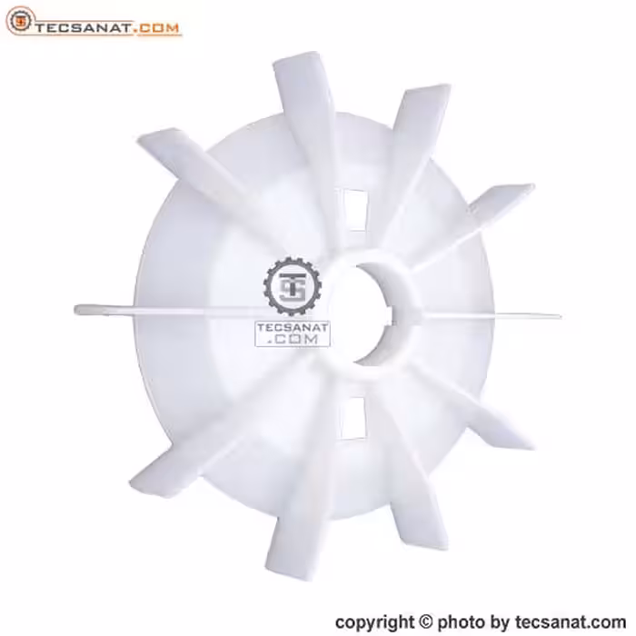 پروانه خنک کننده الکتروموتور طرح چینی سایز 65