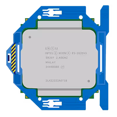 سی پی یو Intel Xeon E5-2620v3 (2.4GHz/6-core/15MB/85W)