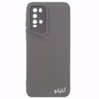 قاب ژله ای Porsche Design محافظ لنزدار مناسب برای Xiaomi Poco M3 / Redmi 9T-خاکستری