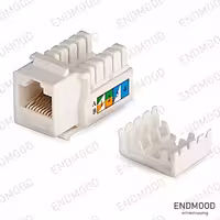 کیستون 90 درجه Cat5 UTP متا الکترونیک