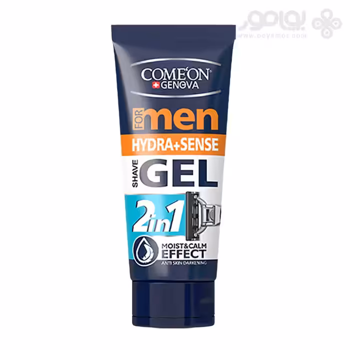 ژل اصلاح مردانه کامان مدل Hydra Sense حجم 175 میل
