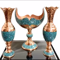 ست سه تکه سنبلدان و کشکول فیروزه کوبی