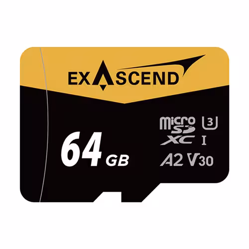 کارت حافظه microSD اکساسند Exascend Catalyst UHS-I microSDXC 64GB 170MB/S Memory Card V30