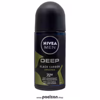 مام رول ضد تعریق مردانه دیپ بلک کربن آمازونیا 72 ساعته نیوا