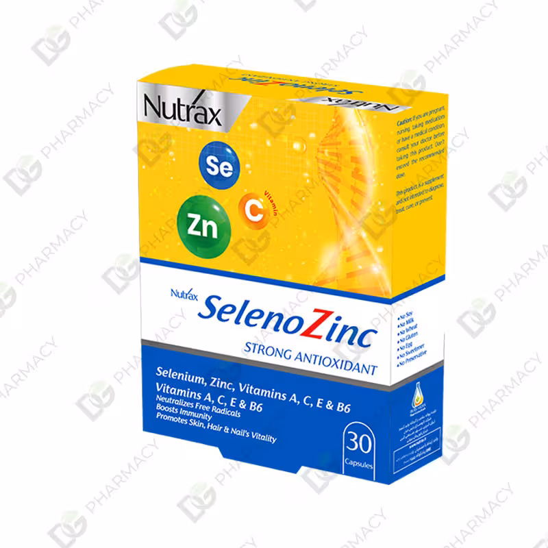 کپسول نوتراکس سلنوزینک دیجی فارماسی