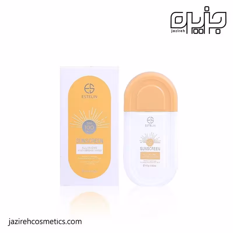 ضدآفتاب رنگی spf 100 استلین