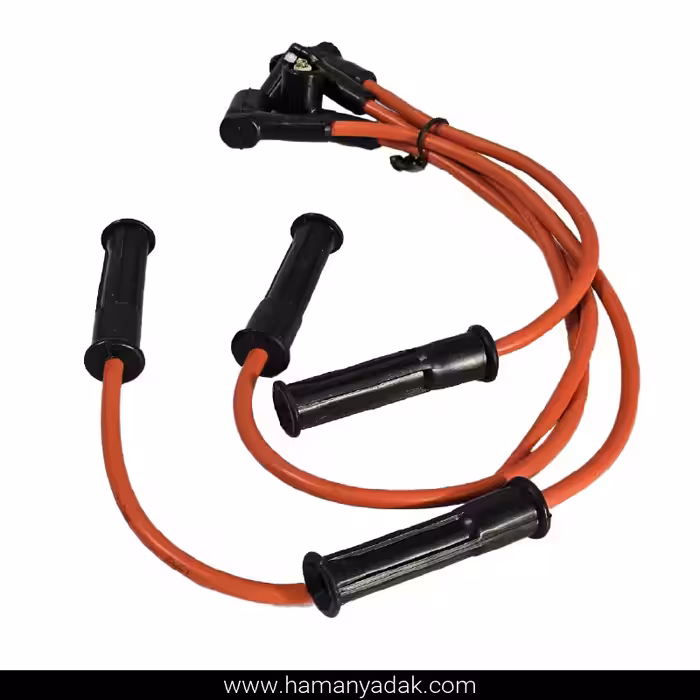 وایر شمع تقویتی پراید ساژم سر سیم برنجی برند قدر قطعه