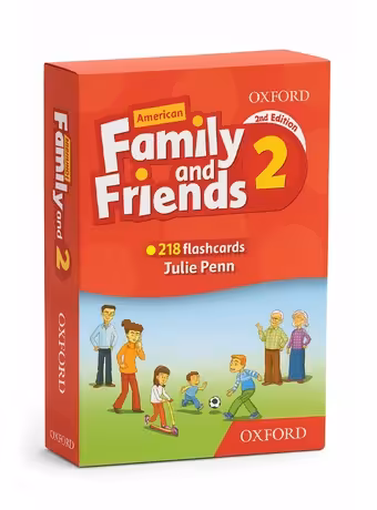 فلش کارت American Family and Friends 2
