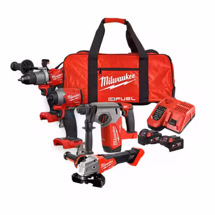 ست 4 کاره (هلتی شارژی،فرز شارژی،بکس شارژی،دریل شارژی) میلواکی مدل 198VMAX