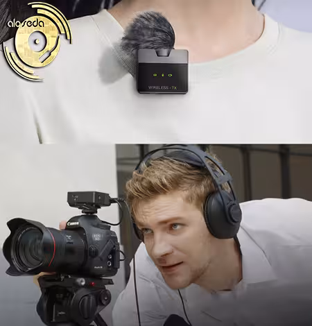 میکروفون بیسیم موبایلی یقه ای R2