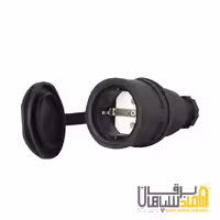 مادگی لاستیکی با درب بندی - مشکی - پارسا