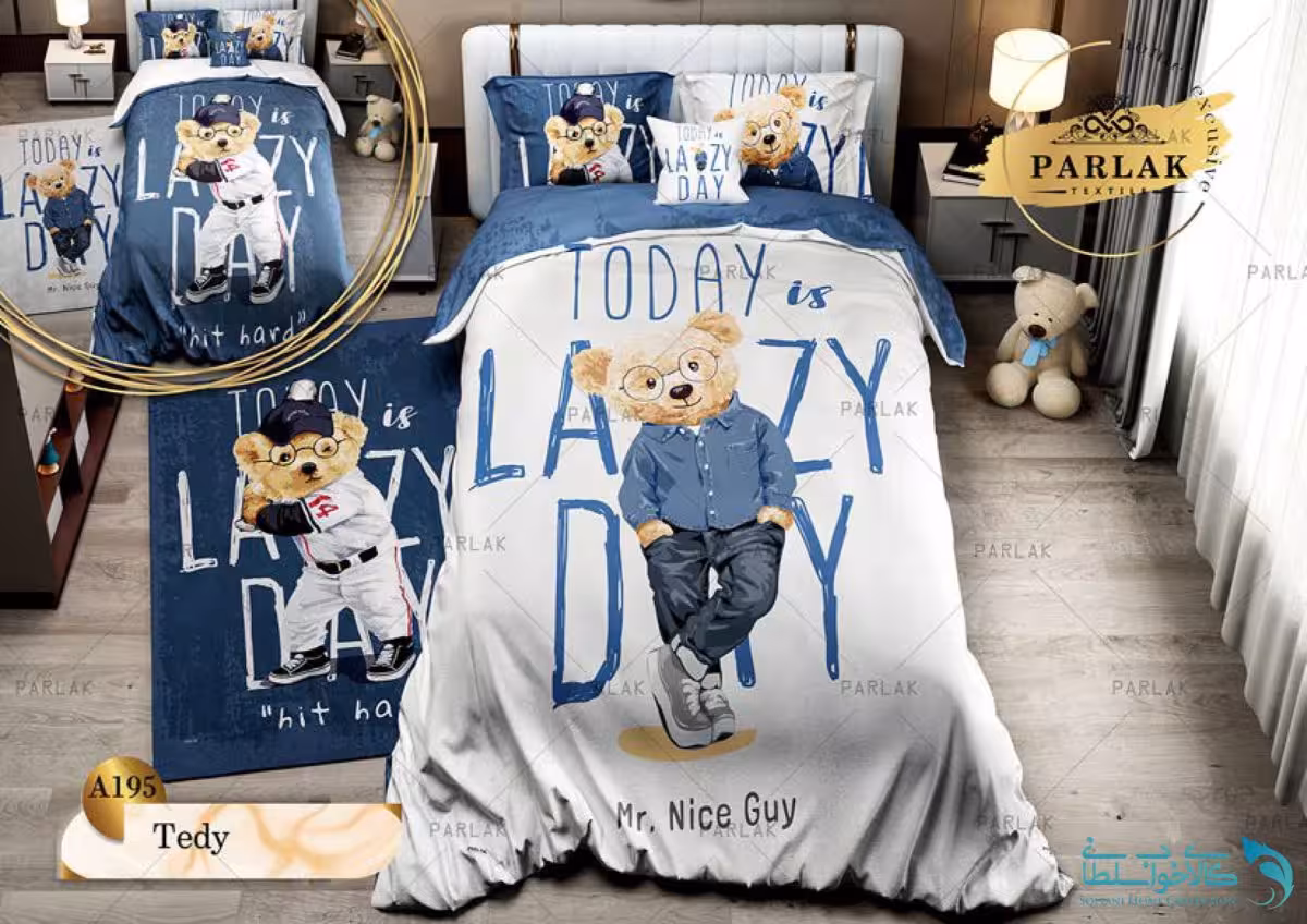 روتختی طرح تدی یک نفره کد A195