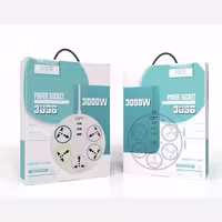 سه راهی چند راهی سیار برق پورت USB شارژ، TREQA PL-505 برند معتبر کیفیت عالی