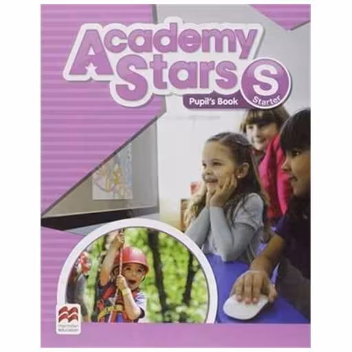 Academy Stars Starter Pupils Book (کتاب دانش آموز و کتاب کار و سی دی) اثر جینه پرت