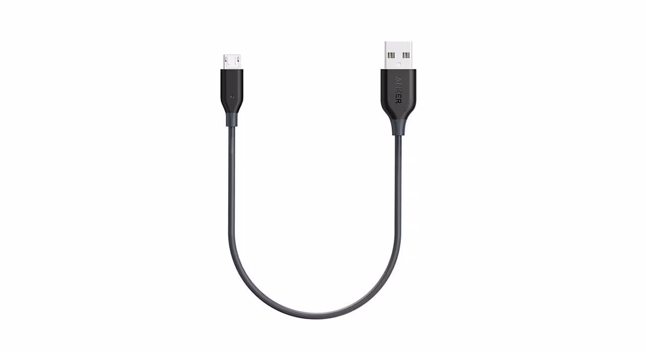 کابل تبدیل USB به microUSB انکر مدل A8131 PowerLine