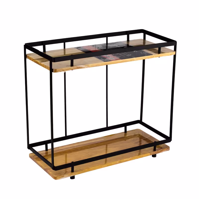 شلف رومیزی مدل چوب فلز کد un-2927 | کالا مکس
