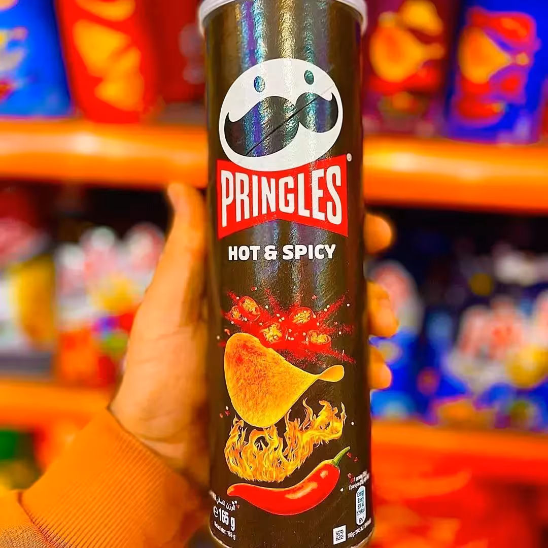 چیپس پرینگلز اسپایسی