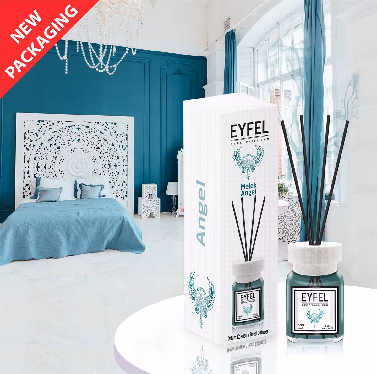 خوشبوکننده هوا ایفل رایحه ملک آنجل حجم 120 میلی لیتر (100% اصل)