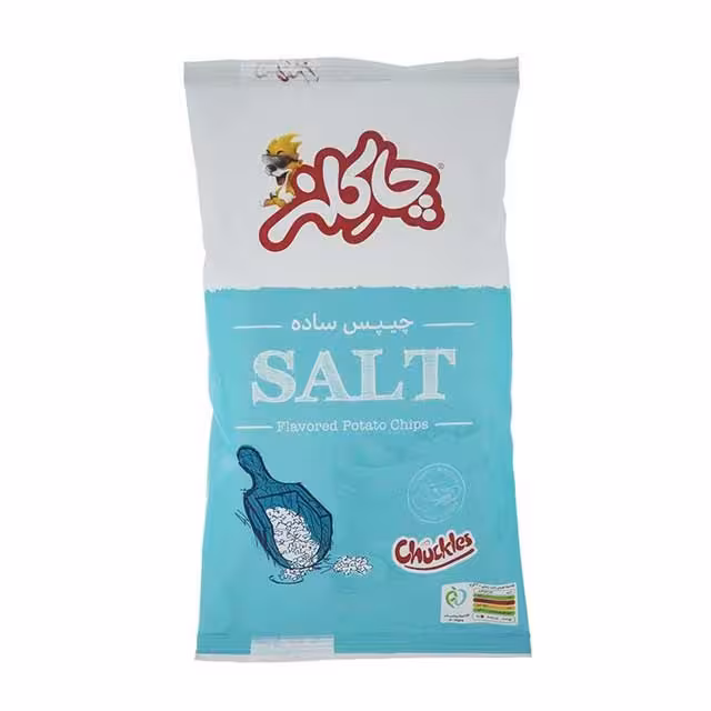 چیپس ساده نمکی چاکلز 240 گرمی