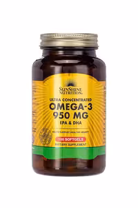 کپسول امگا3 950mg برند Sunshine Nutrition - بسته 100 عددی