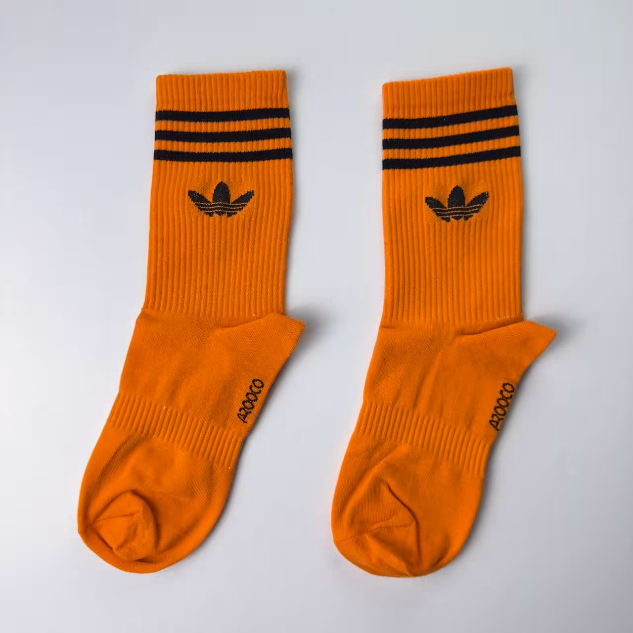 جوراب ساقدار فری سایز یونیسکس آدیداس نارنجی