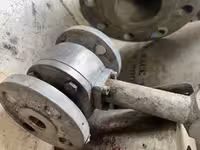 شیر توپی 3/4 اینچ دابلکس دسته بلند سایکولوژیک دو تیکه ریس فیس کلاس 150 SEAT F51 STEM F51 BALL F51 BODY F51