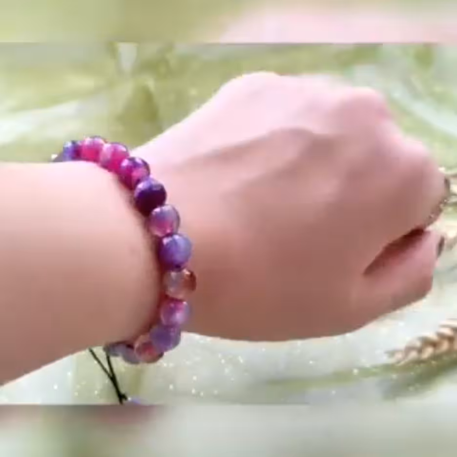 دستبند عقیق کشویی