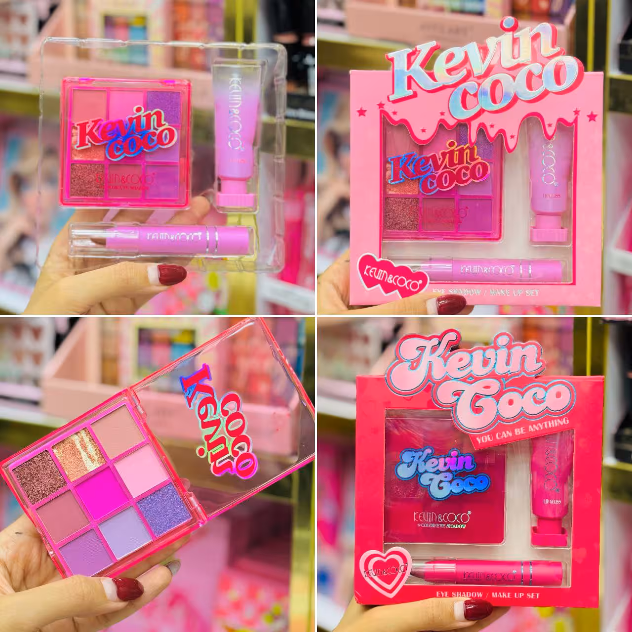پک آرایشی کوین و کوکو مدل (Kevin & Coco) سه تیکه